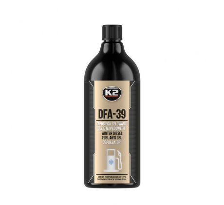 K2 DFA 39 - Prevence tuhnutí parafínu v naftě do teploty -39 ° C - 1L