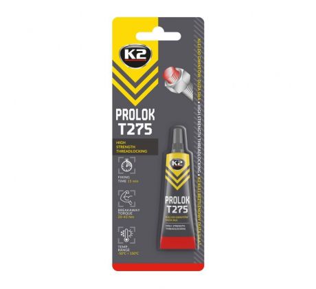 K2 PROLOK - HIGH - T 275 - Fixátor závitů - 6ml