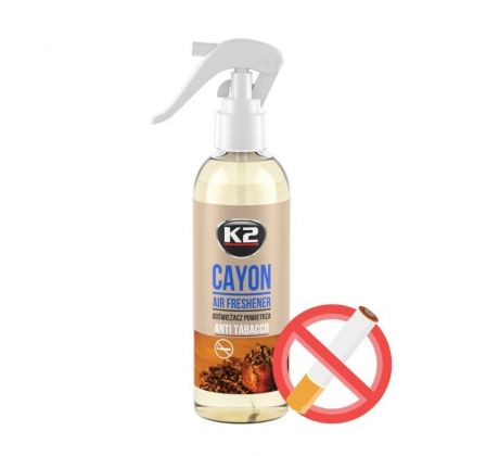 K2 CAYON 250ml Anti Tabacco - osvěžovač vzduchu